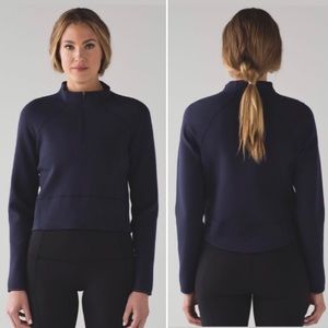 Lululemon Kicking Asphalt 1/2 Zip (Midnight Navy)